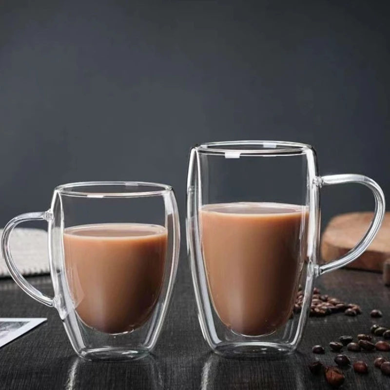 Heat-Resistant Double Glass Cup